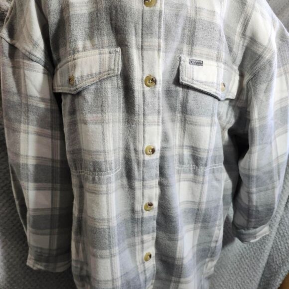 Columbia Calico Basin Shirt Jacket, Extended Women Unique Columbia-sportswear - Picture 2 of 6